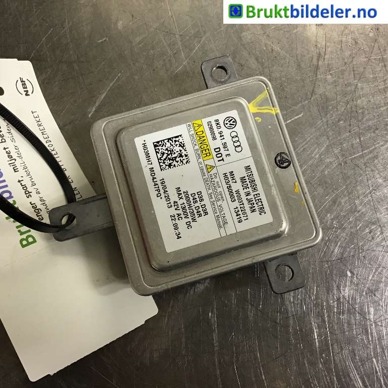 Styreenhet xenon/ballast til VW Golf VII 2012-2017 (Fase 1) (VOLKSWAGEN|8K0 941 597 E|W003T22071|)
