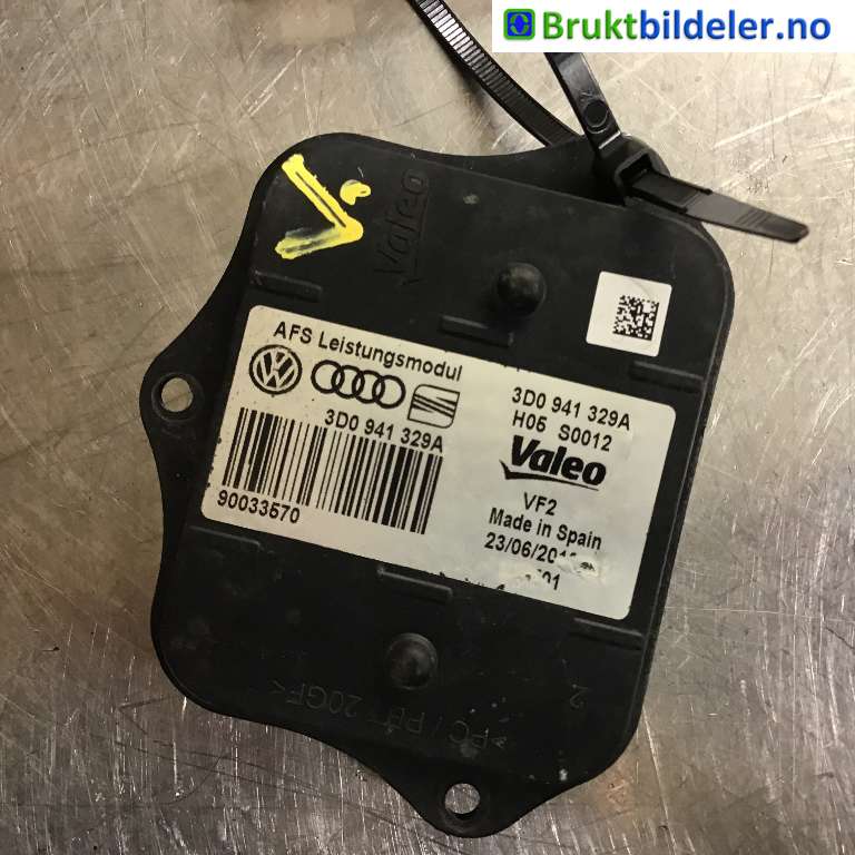 Styreenhet xenon/ballast til VW Golf VII 2012-2017 (Fase 1)  (VOLKSWAGEN|3D0 941 329A|90033570|)