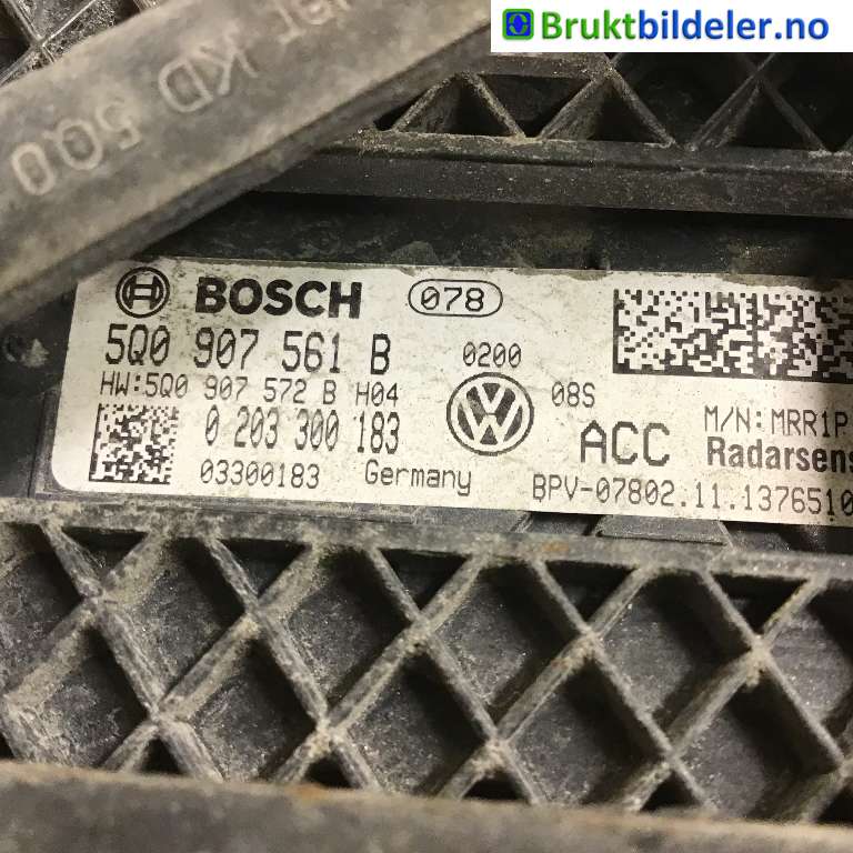 Sensor radar til VW Golf VII 2012-2017 (Fase 1)  (VOLKSWAGEN|5Q0 907 561 B|0 203 300 183|)
