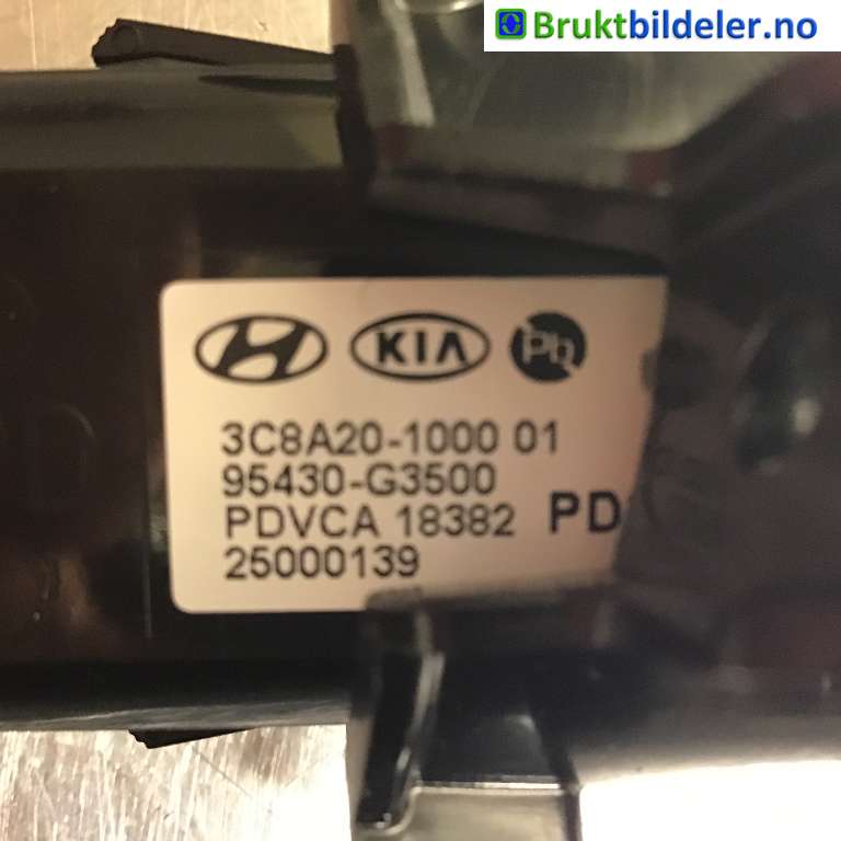 Bryter diverse til Hyundai i30 2017-2020 (Type III) (HYUNDAI|95430-G3500|3C8A20-1000-01|)