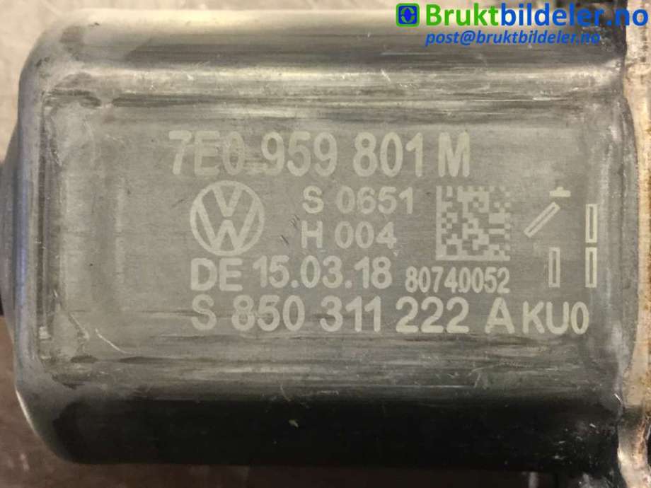 Ruteheis venstre foran til VW Transporter / Caravelle 2015-2019 (T6) (T6) (VOLKSWAGEN|7E0 959 801 M|0 130 822 453|)