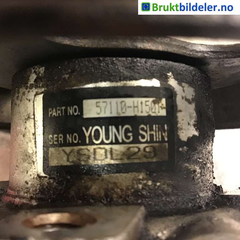 Servo pumpe mekanisk til Hyundai Terracan 2002-2007  (HYUNDAI|57110-H1501|YSDL29|)