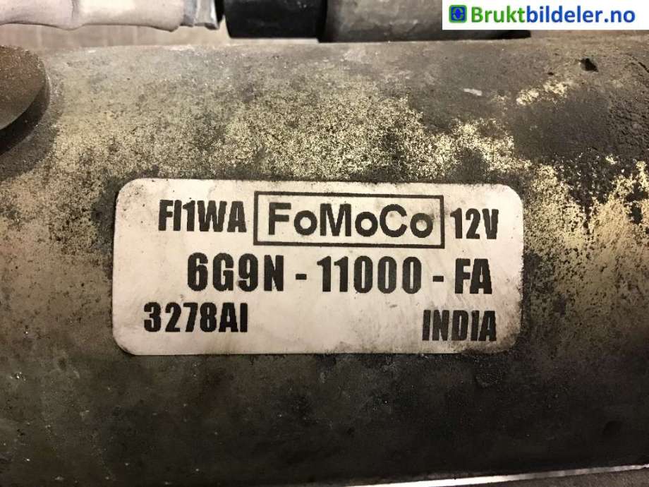 Starter diesel til Ford C-Max 2010-2015 (Type II, Fase 1)  (FORD|6G9N-11000-FA|3278AI|)