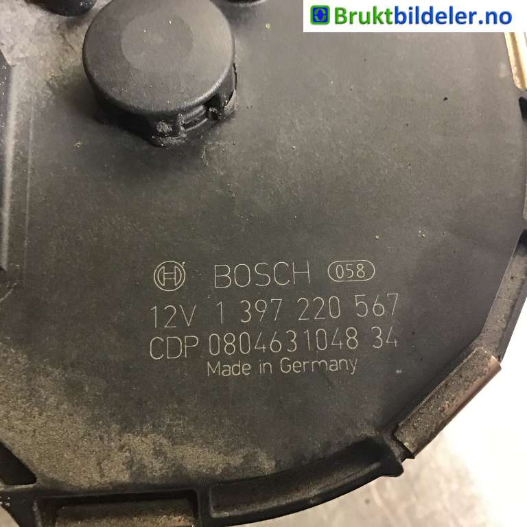 Viskermotor frontrute til Mercedes C-Klasse 2007-2011 (Fase 1) (W204) (W204) (MERCEDES||1 397 220 567)