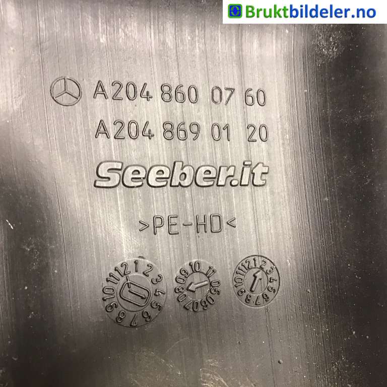 Spylertank til Mercedes C-Klasse 2007-2011 (Fase 1) (W204) (W204) (MERCEDES|A 204 860 07 60|)