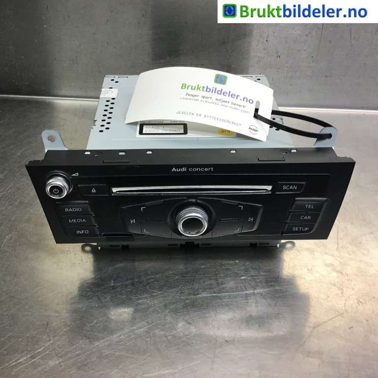 Bilstereo til Audi A5, 2007-2016 (Type I) (AUDI|8R1 035 186)