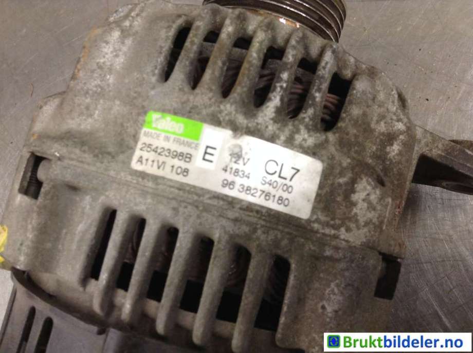 Dynamo til Citroën Berlingo 1996-2002 (Type I, Fase 1)  (CITROEN|9638276180|2542398B|)