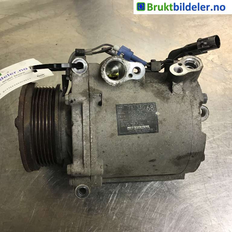 Aircondition kompressor til Mitsubishi Outlander, 2007-2010 (Type II, Fase 1)  (MITSUBISHI|7813A128)