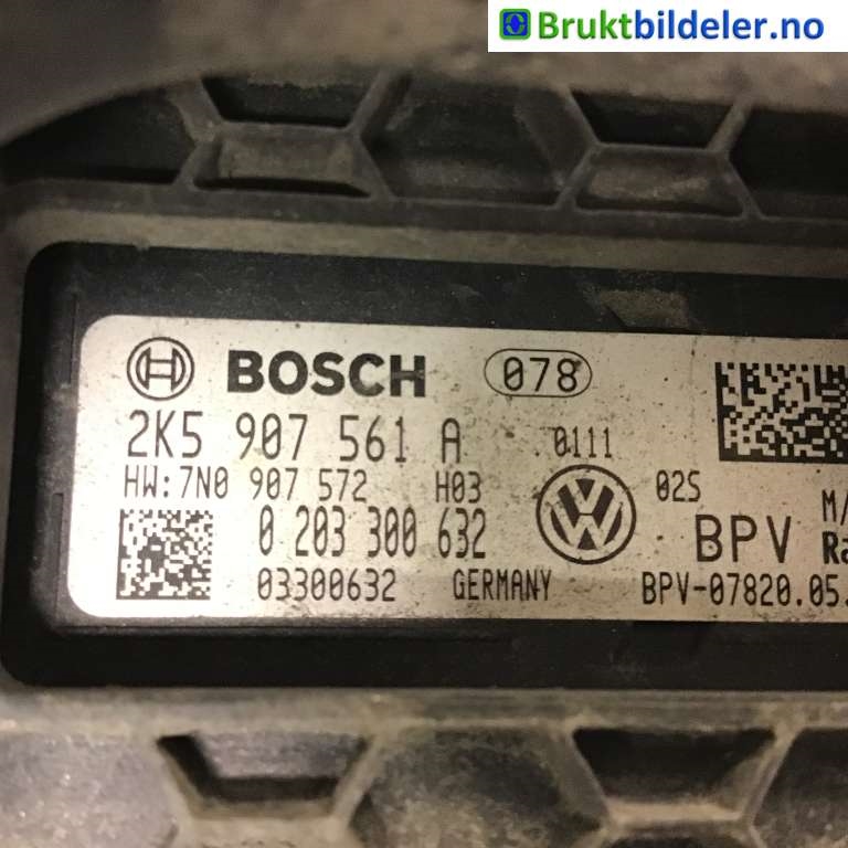 Sensor radar til VW Caddy 2015-2020 (Type III, Fase 3)  (VOLKSWAGEN|2K5 907 561 A|0 203 300 632|)