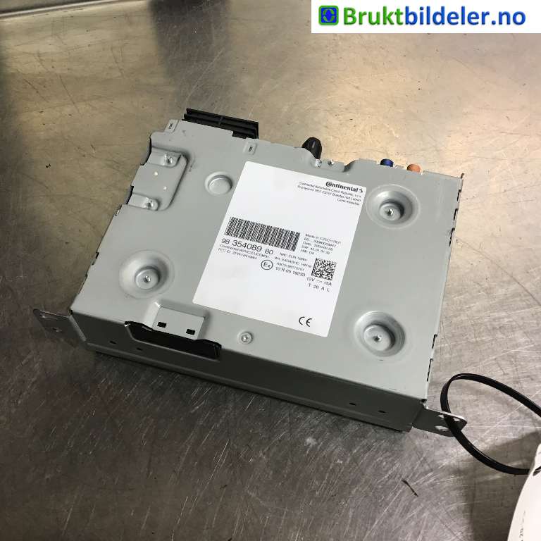 Bilstereo til Peugeot 208, 2019-->> (Type II)  (PEUGEOT|98 354 089 80)