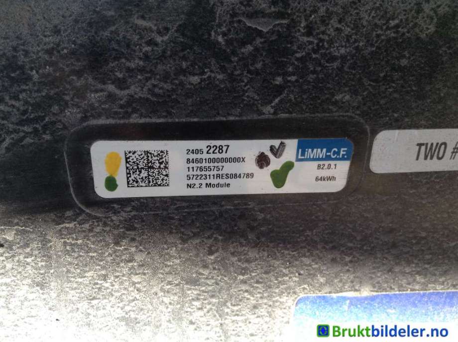 Batteripakke elbil til Opel Ampera-e 2017-->> (Type II)  (OPEL|24052287|)