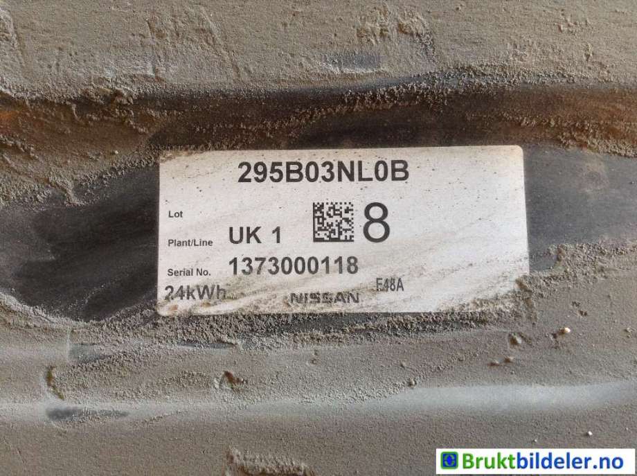 Batteripakke elbil til Nissan Leaf 2011-2017 (Type I)  (NISSAN|295B03NL0B|)