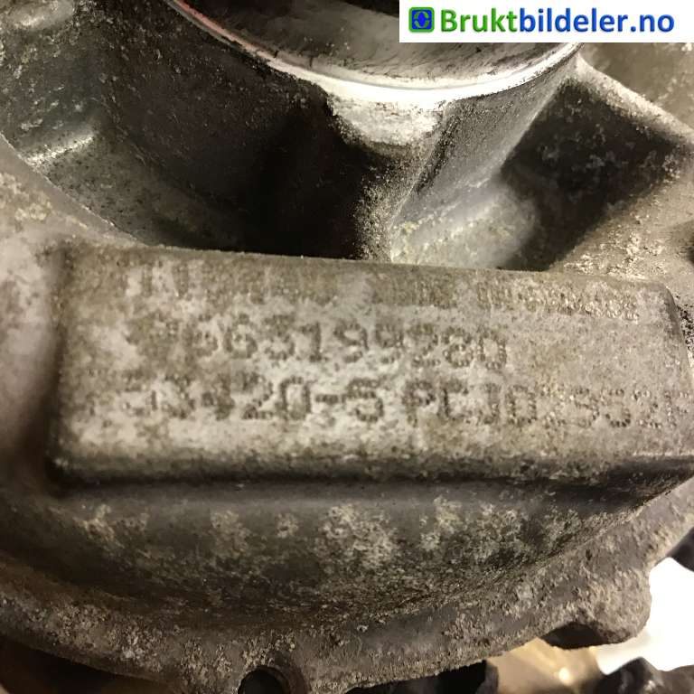 Turbo til Citroën C4, Picasso 2006-2013 (Type I) (CITROEN|9663199280|GTI544V|)