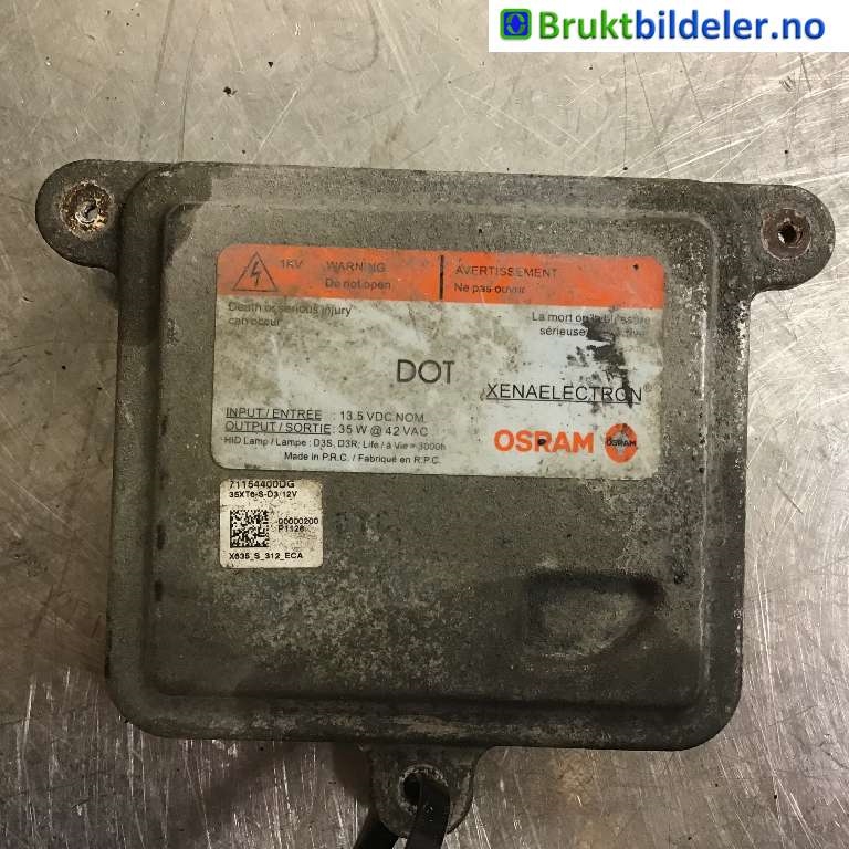 Styreenhet xenon/ballast til Ford Focus 2011-2014 (Type III, Fase 1)  (FORD|BM51-13C170-AA|71154400DG|)