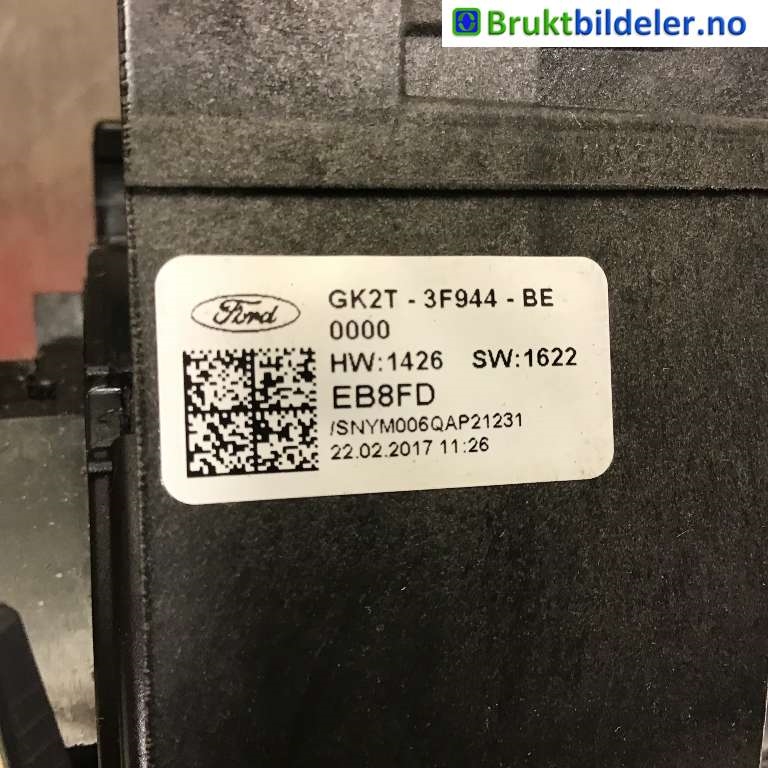 Bryter diverse til Ford Transit Custom 2013-2023 (Type I)  (FORD|GK2T-3F944-BE|1426|BK2T-14A664-BA)