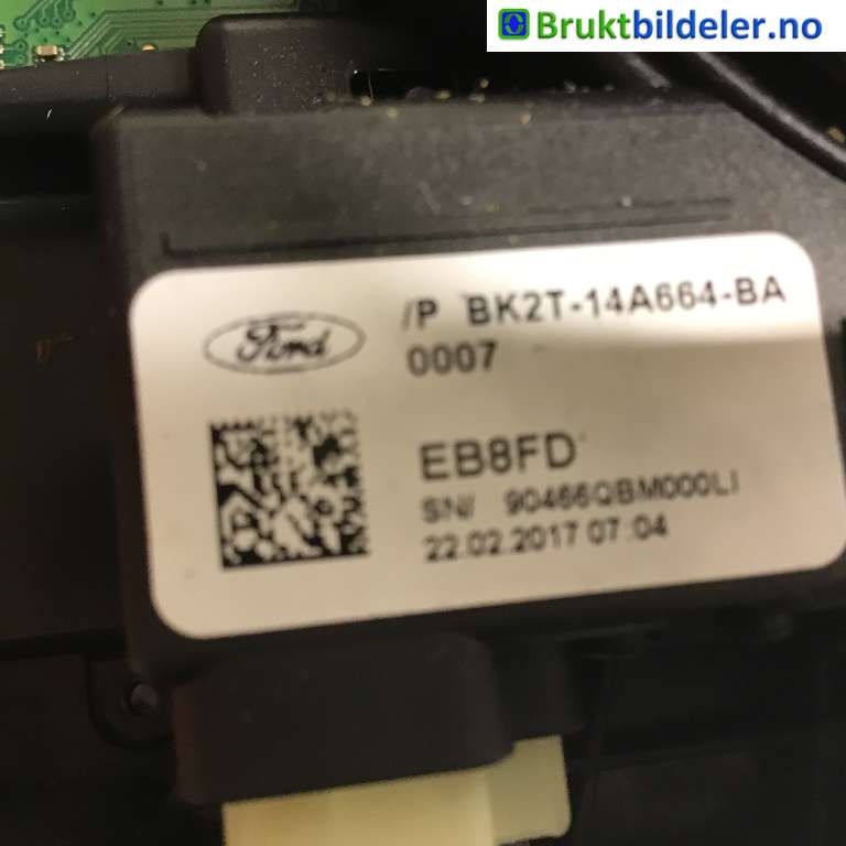 Bryter diverse til Ford Transit Custom 2013-2023 (Type I)  (FORD|GK2T-3F944-BE|1426|BK2T-14A664-BA)