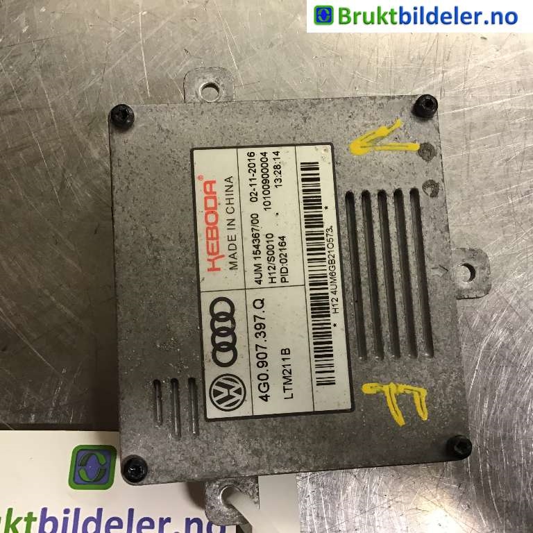 Styreenhet xenon/ballast til Škoda Superb 2015-->> (Type III)  (SKODA|4G0 907 397 Q|)