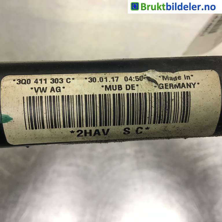 Stabilisatorstag foran til Škoda Superb 2015-->> (Type III)  (SKODA|3Q0 411 303 C|)