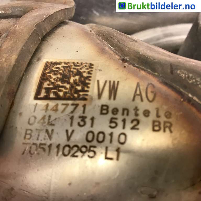 EGR-kjøler til Škoda Superb 2015-->> (Type III)  (SKODA|04L 131 512 BR|705110295|)