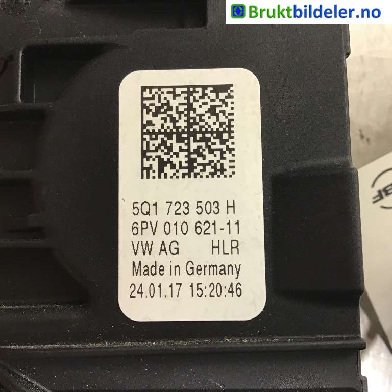 Pedal gass til Škoda Superb 2015-->> (Type III)  (SKODA|5Q1 723 503 H|6PV 010 621-11|)