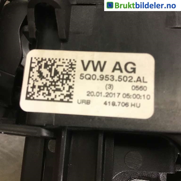 Bryter combi til Škoda Superb 2015-->> (Type III)  (SKODA|5Q0 953 521 GE|419225|)