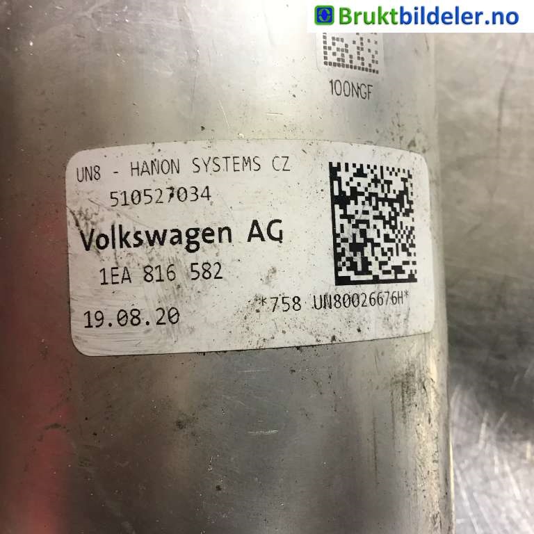 Kullfilter (boks) til VW ID.3 2020-->>  (VOLKSWAGEN|1EA 816 582|510527034|)