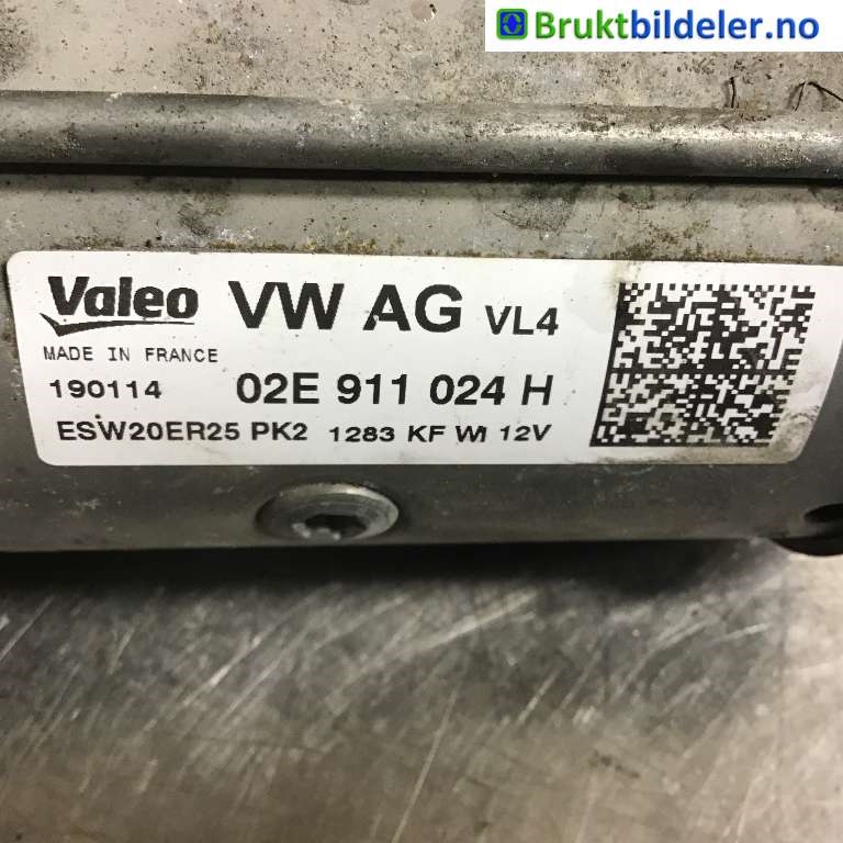 Starter diesel til VW Passat 2011-2015 (B7) (B7) (VOLKSWAGEN|02E 911 024 H|ESW20ER25|)