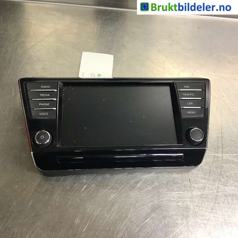 Bilstereo til Škoda Superb, 2015-->> (Type III)  (SKODA|3V0 919 606)