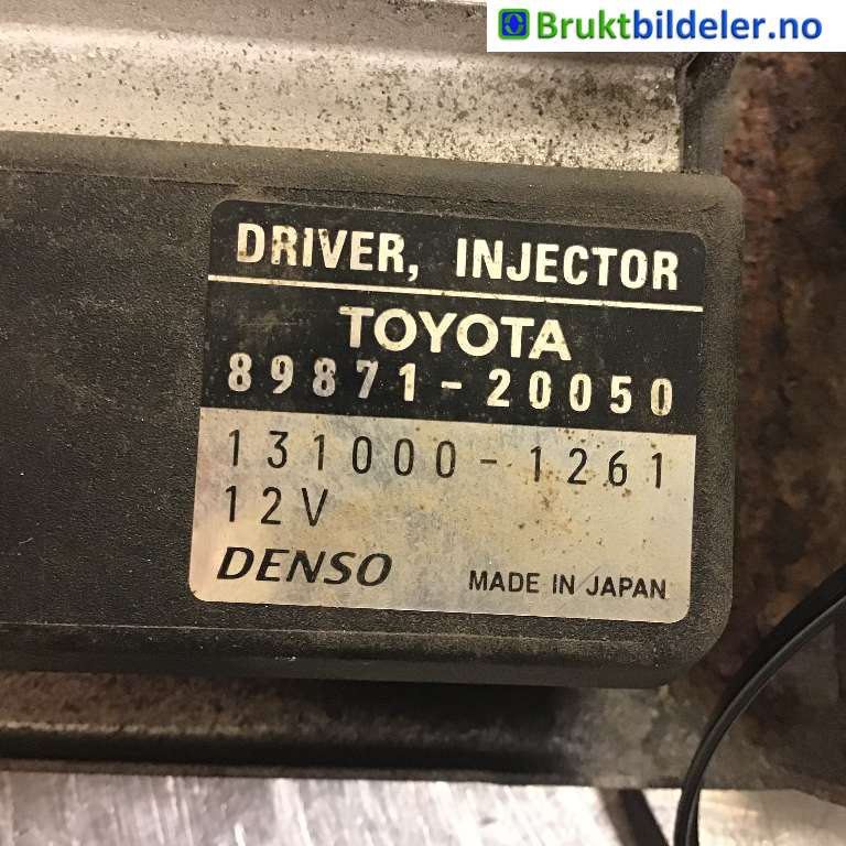 Styreenhet drivstoffpumpe til Toyota Land Cruiser 120 2002-2009  (TOYOTA|89871-20050|131000-1261|)