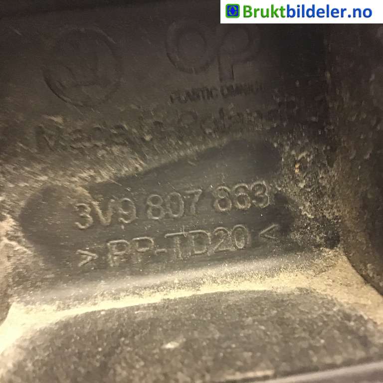 Diverse deler til Škoda Superb 2015-->> (Type III)  (SKODA|3V9 807 863|)