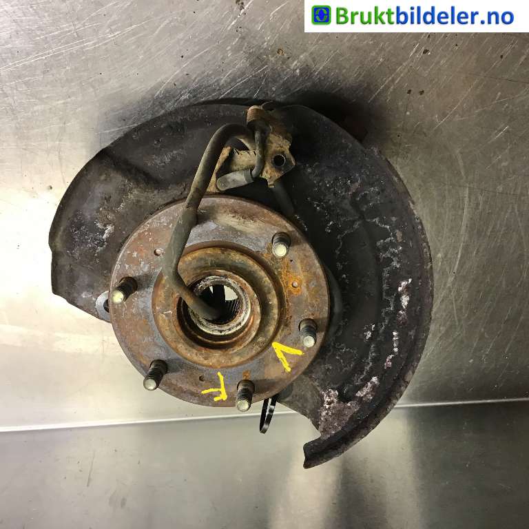 Hjulspindel venstre foran til Mitsubishi L200, 2006-2015 (Type IV)  (MITSUBISHI|MR992377)