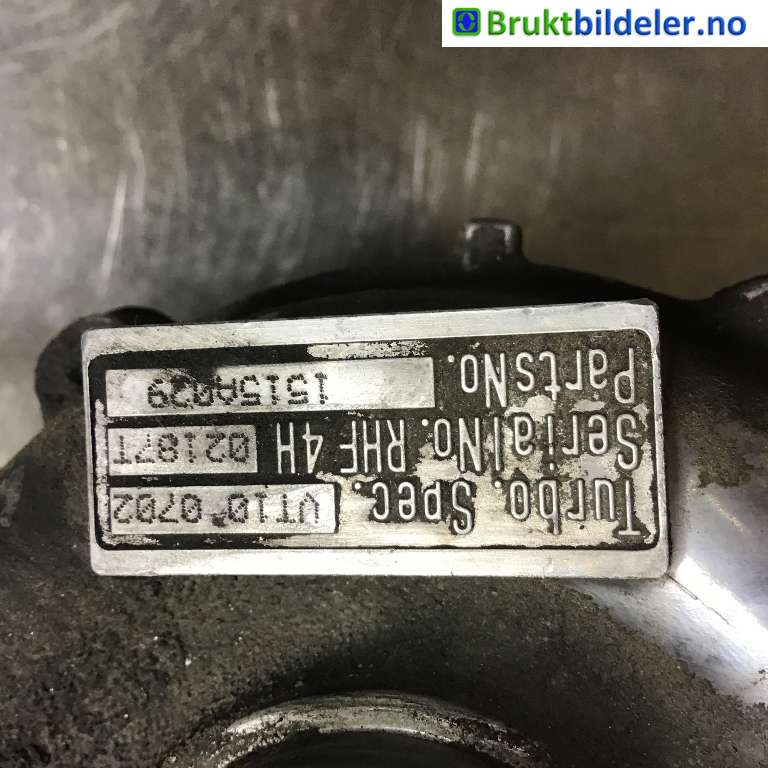 Turbo til Mitsubishi L200 2006-2015 (Type IV)  (MITSUBISHI|1515A029|VT10 0702|)