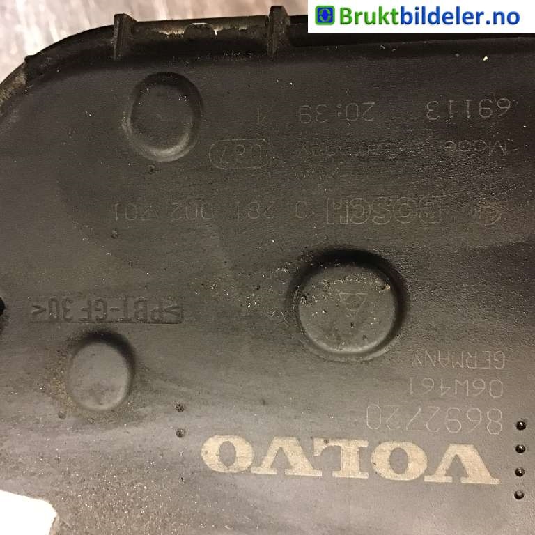 Spjeldhus til Volvo XC90 2007-2014 (Type I, Fase 2)  (VOLVO|31216665|0 281 002 701|8692720)