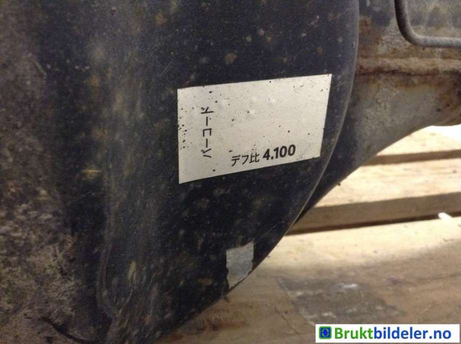 Bakaksel til Mitsubishi L200 2006-2015 (Type IV)  (MITSUBISHI|3711A034||3501A106)
