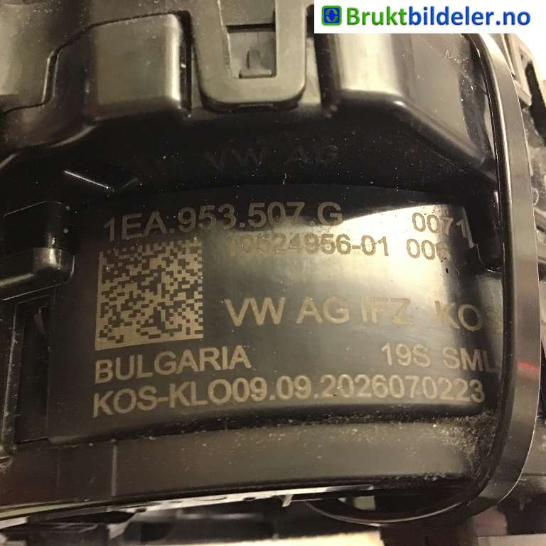 Bryter combi til VW ID.3 2020-->>  (VOLKSWAGEN|1EA 953 507 G|LK 10340785-06)