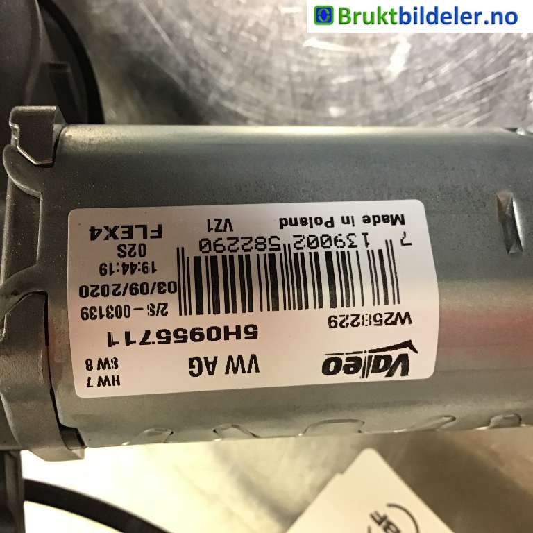 Viskermotor bakrute til VW ID.3 2020-->>  (VOLKSWAGEN|5H0 955 711|W258229|)