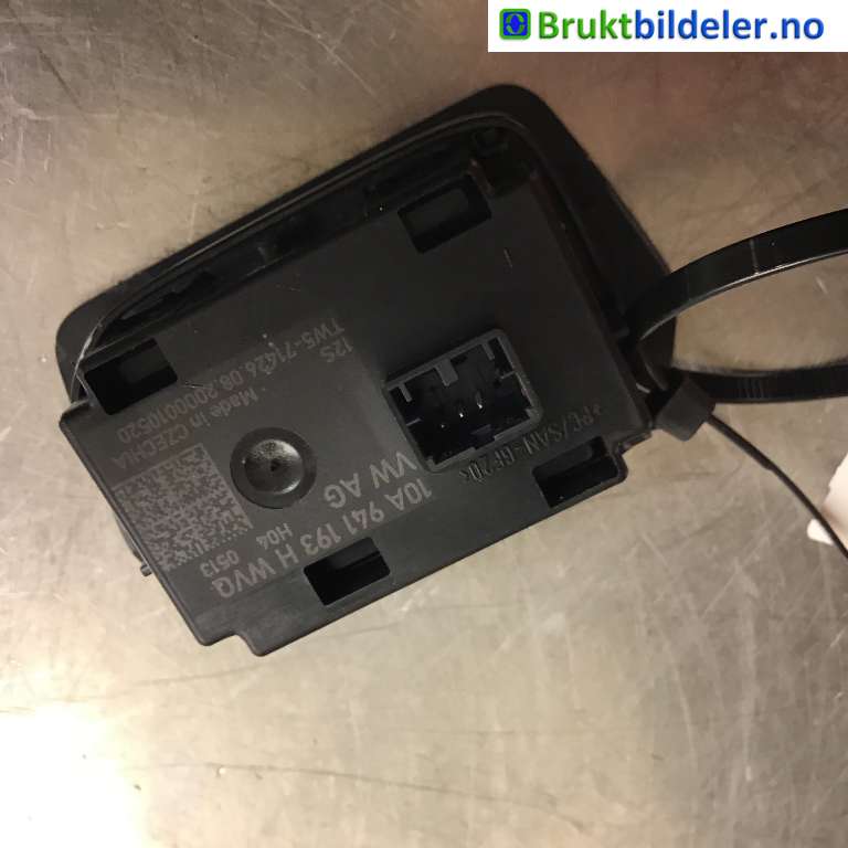 Bryter lys til VW ID.3 2020-->> (VOLKSWAGEN|10A 941 193 H|)
