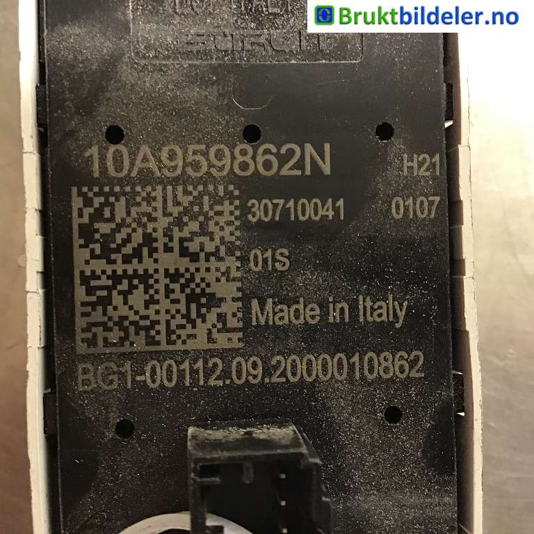 Bryter ruteheis til VW ID.3 2020-->>  (VOLKSWAGEN|10A 959 862 N|300710041|)