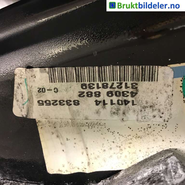 Speil høyre til Volvo V40 2012-2019  (VOLVO|31278139|)