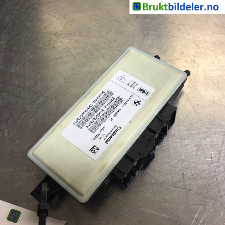 Airbag elektronikk til BMW 5-Serie, 2010-2017 (F10/F11) (F10/F11) (BMW|65 77 9 350 003-01)