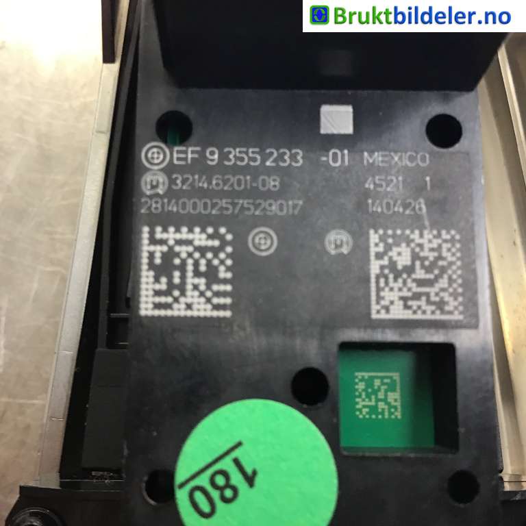 Bryter elektrisk håndbrekk/parkbrems til BMW 5-Serie 2010-2017 (F10/F11) (F10/F11) (BMW|9 355 233-01|3214.6201-08|)