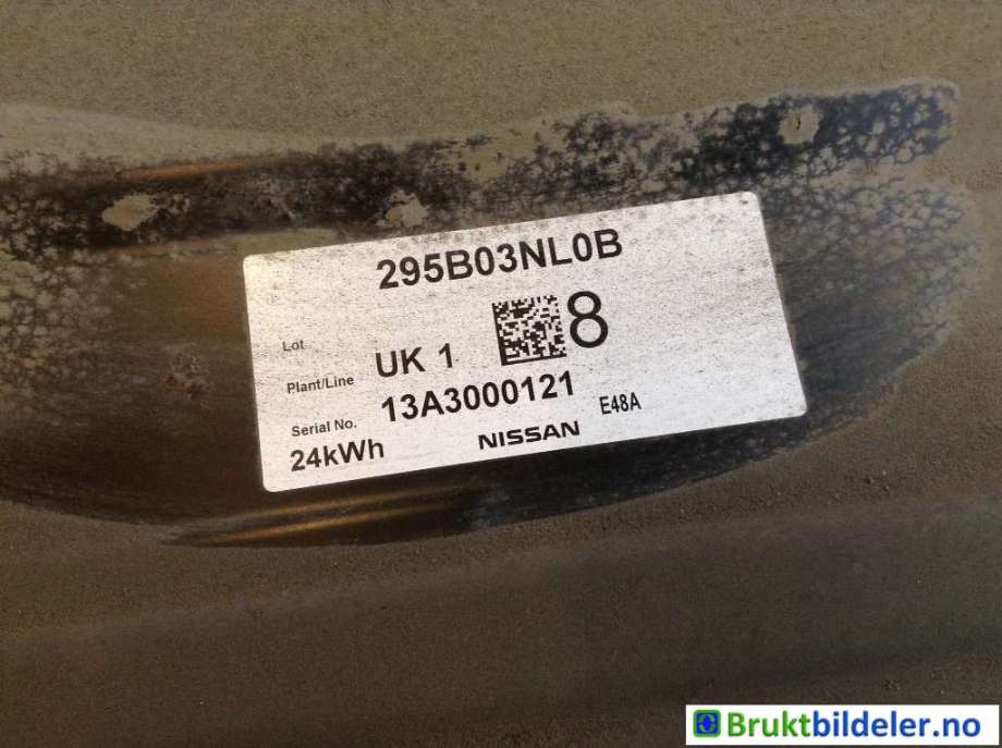 Batteripakke elbil til Nissan Leaf 2011-2017 (Type I)  (NISSAN|295B03NL0B|)