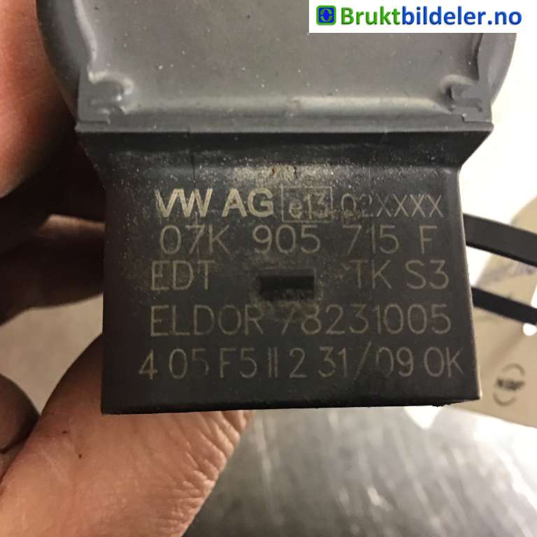 Coil elektronisk til VW CC 2008-2012 (PASSAT CC) (PASSAT CC) (VOLKSWAGEN|07K 905 715 F|78231005|)