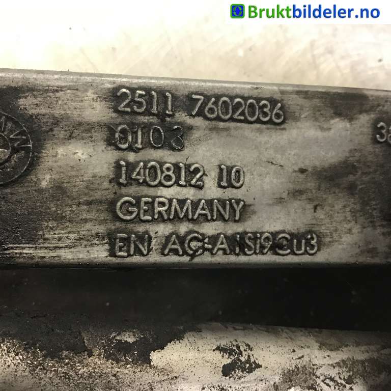 Girstang manuell til BMW 3-Serie 2012-2018 (F30/F31/F34) (F30/F31/F34) (BMW|25 11 7 602 036|140812 10|)