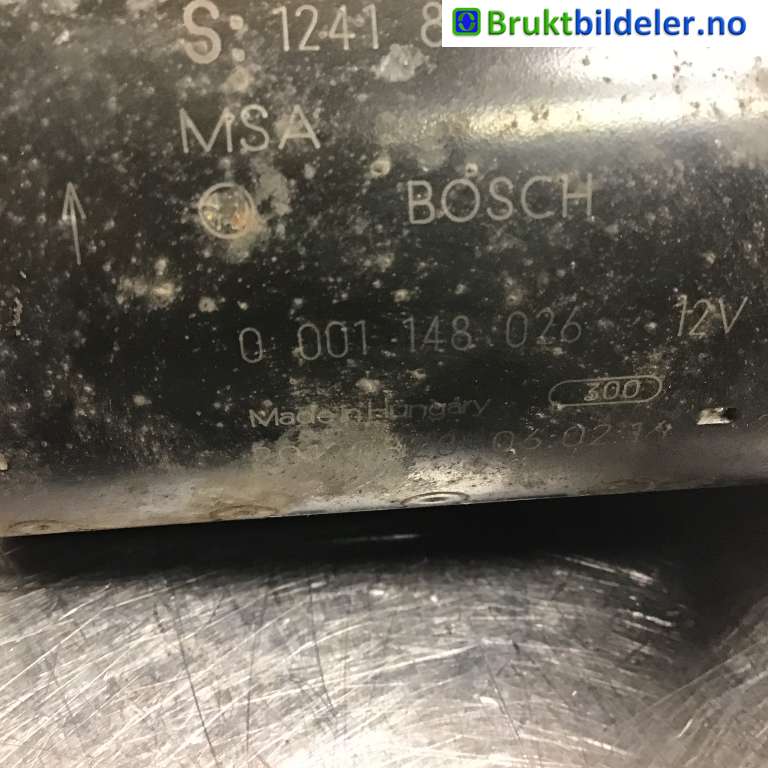 Starter diesel til BMW 3-Serie 2012-2018 (F30/F31/F34) (F30/F31/F34) (BMW|12 41 8 515 795-02|0 001 148 026|)