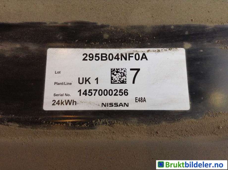 Batteripakke elbil til Nissan Leaf 2011-2017 (Type I)  (NISSAN|295B04NF0A|)