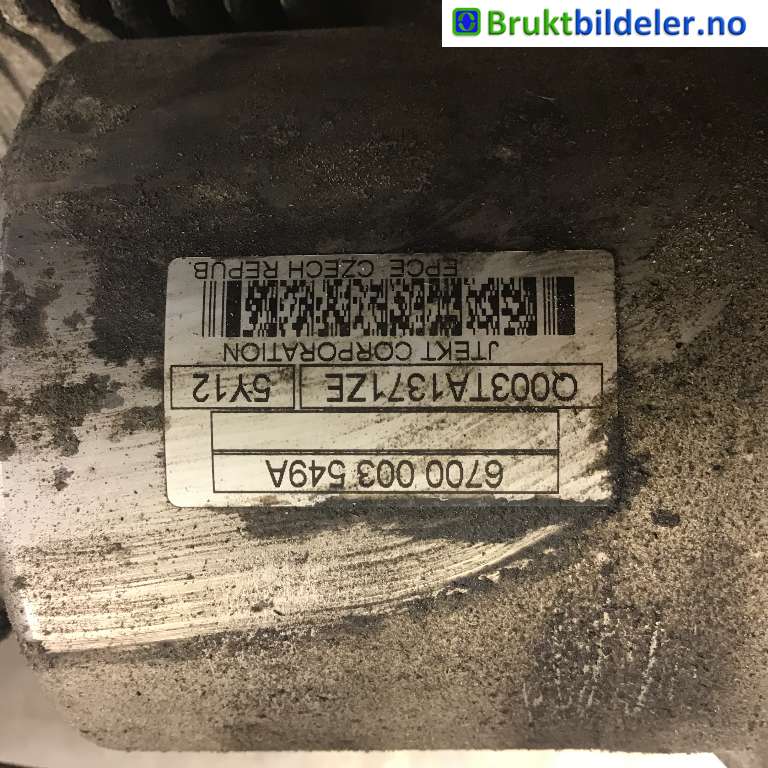 Tannstang elektrisk til Mercedes CLA 2013-2019 (C117) (C117) (MERCEDES|A 246 460 49 01|6700003549A|)