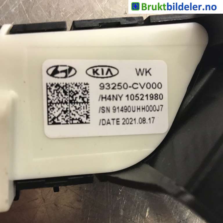 Bryterpanel førersete til Kia EV6 2021-->>  (KIA|93250-CV000|H4NY 10521980|)