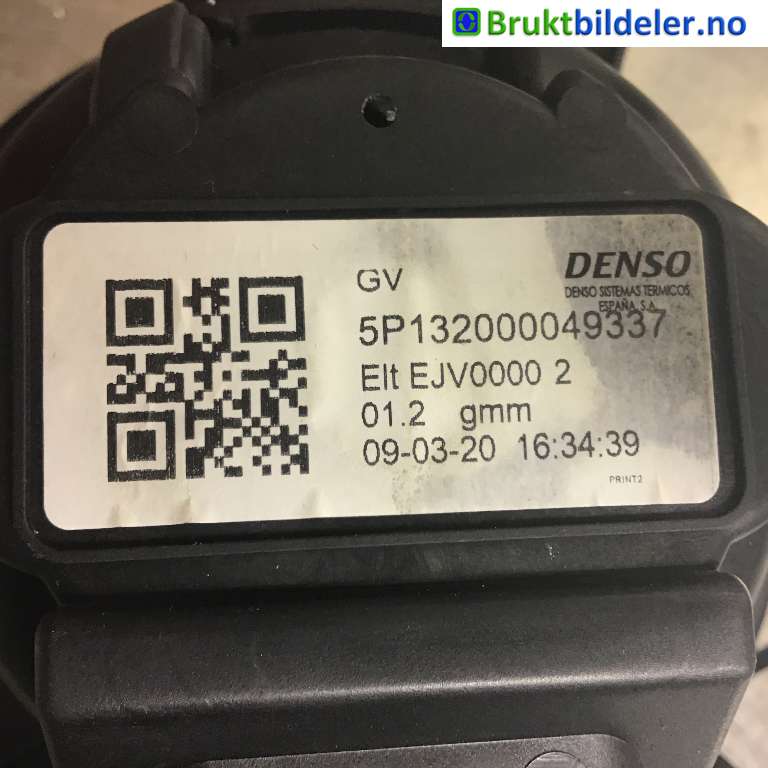 Varmeapparat motor til Peugeot 5008 2017-->> (Type II)  (PEUGEOT|98 212 921 80|5P132000049337|)