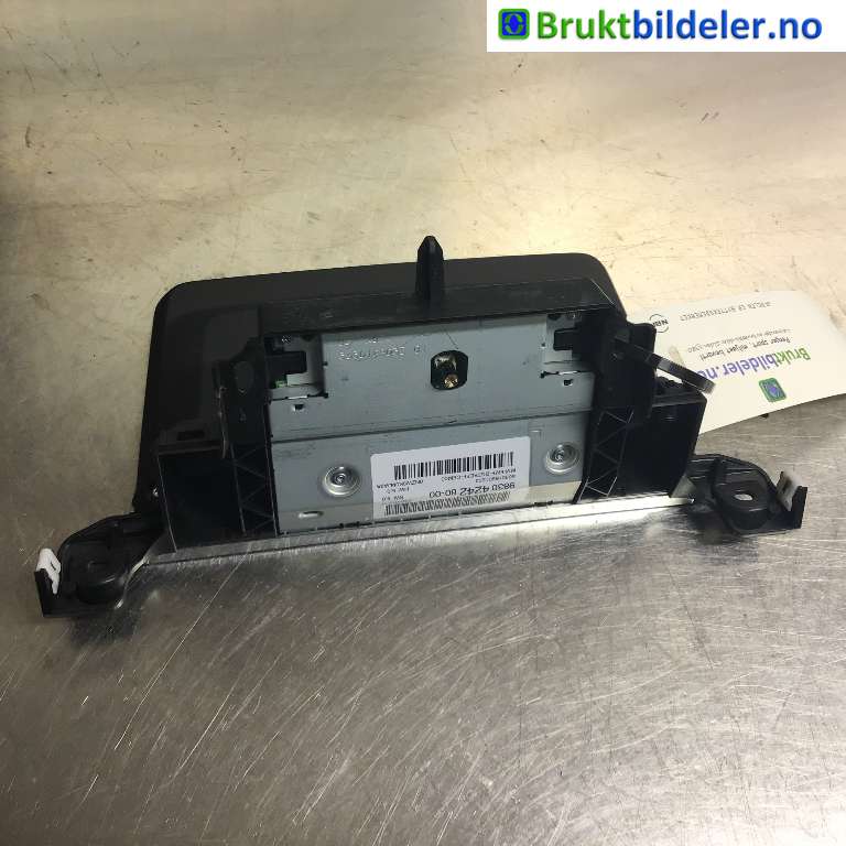 Instrument kjørecomputer til Peugeot 5008 2017-->> (Type II)  (PEUGEOT|9830424280-00|)